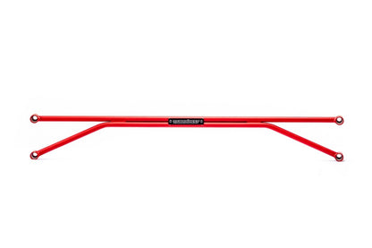 Nameless Performance Red Rear Strut Tower Bar 2013 - 2025 BRZ / 2022 - 2025 GR86 / 2013 - 2016 FRS / 2017 - 2021 GT86 / 2012 - 2016 Impreza / 2013 - 2017 Crosstrek - Strut Tower Bars - Nameless Performance