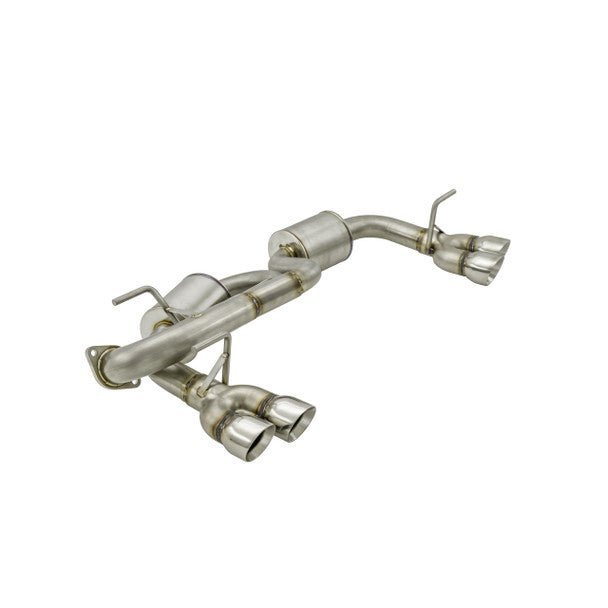 Nameless Quad Exit Axle Back Exhaust w/ 5" Mufflers 18 - 21 Crosstrek / 17 - 21 Impreza Hatchback - Axle Back - Nameless Performance