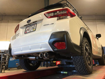 Nameless Quad Exit Axle Back Exhaust w/ 5" Mufflers 18 - 21 Crosstrek / 17 - 21 Impreza Hatchback - Axle Back - Nameless Performance