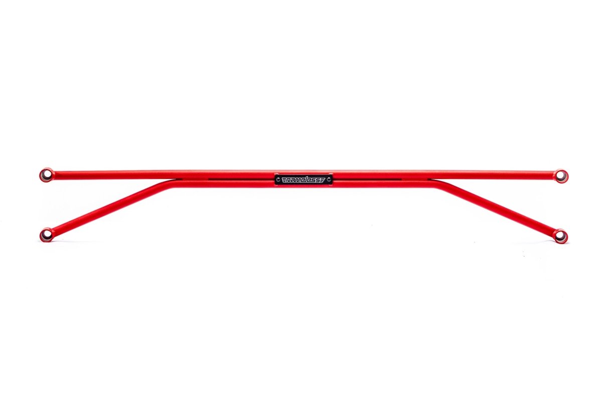 Nameless Red Rear Strut Tower Bar 22 - 25 WRX / 19 - 25 Forester / 18 - 23 Crosstrek / 17 - 24 Impreza - Strut Tower Bars - Nameless Performance