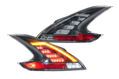 Nissan 370Z (09 - 20) (Pair / Smoked): Morimoto XB LED Tails - Tail Lights - Morimoto XB LED Tails