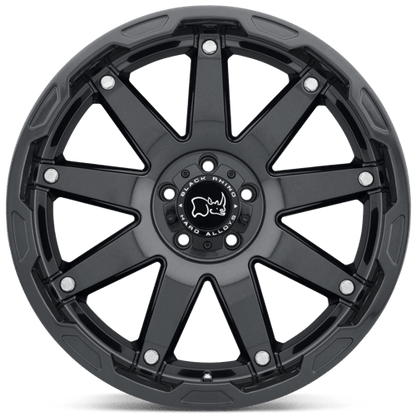 Black Rhino OCEANO Gloss Gun Black W/ Ss Bolts 20x9.5 -18 5x127mm 71.5mm