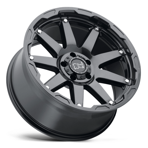 Black Rhino OCEANO Gloss Gun Black W/ Ss Bolts 20x9.5 +12 6x139.7mm 112.1mm