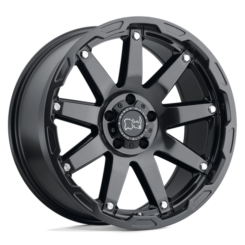 Black Rhino OCEANO Gloss Gun Black W/ Ss Bolts 20x9.5 -18 5x127mm 71.5mm