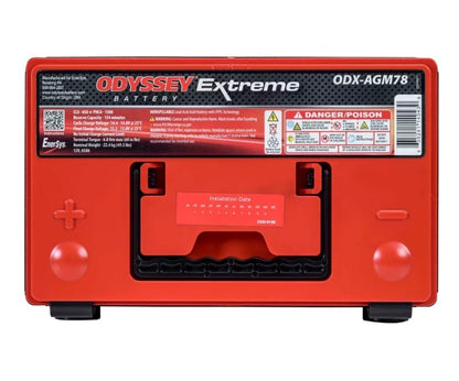 Odyssey Battery Auto/Truck Extreme AGM Battery (78-PC1500)-Batteries-Odyssey Battery