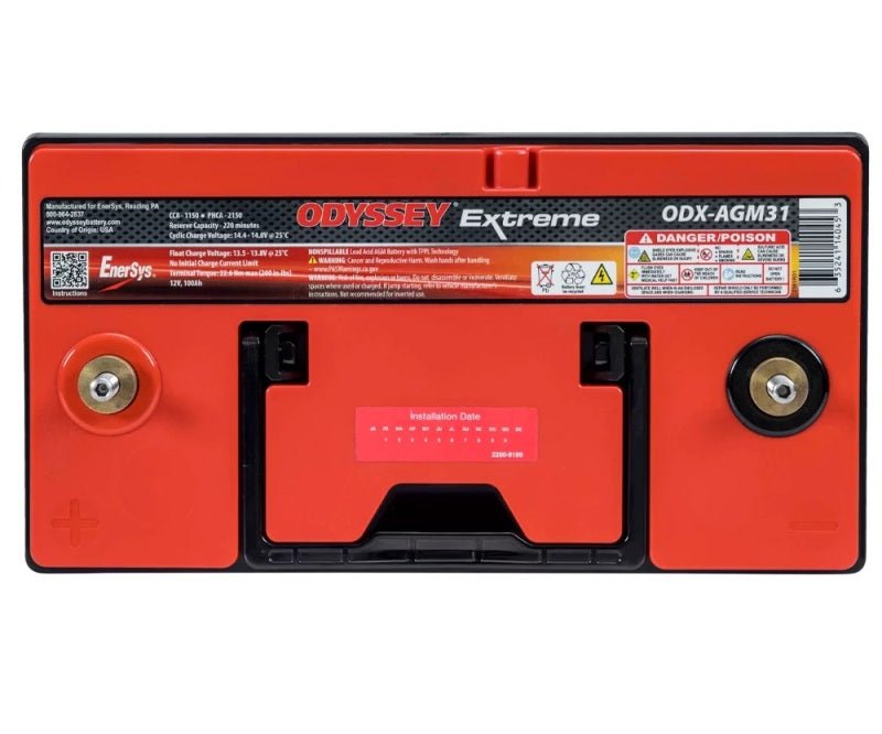 Odyssey Battery Auto/Truck/Heavy Duty & Commercial Extreme AGM Battery (31-PC2150S)-Batteries-Odyssey Battery