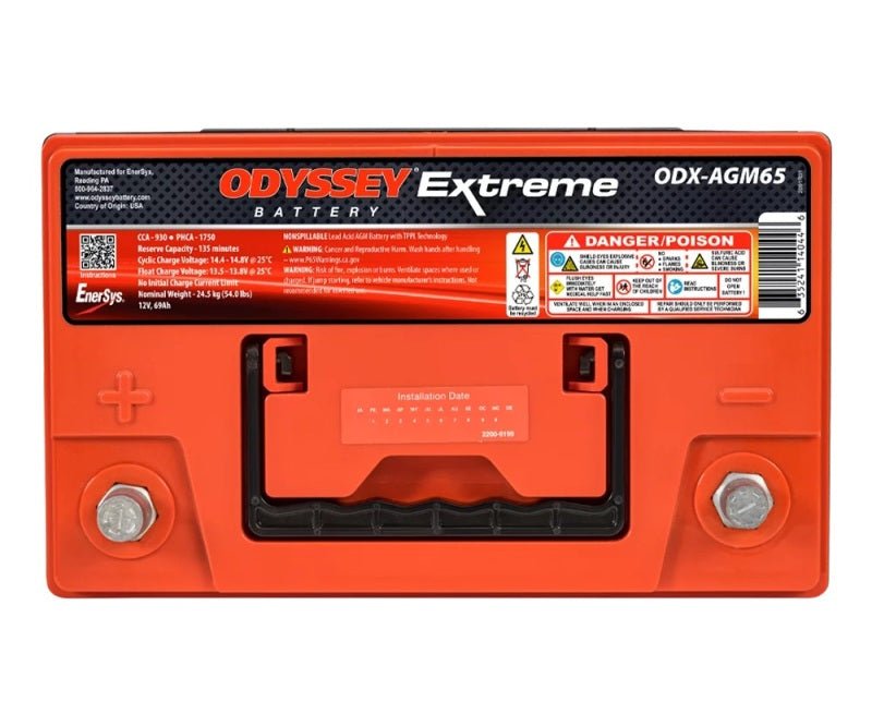 Odyssey Battery Auto/Truck/Heavy Duty & Commercial Extreme AGM Battery (65-PC1750T)-Batteries-Odyssey Battery