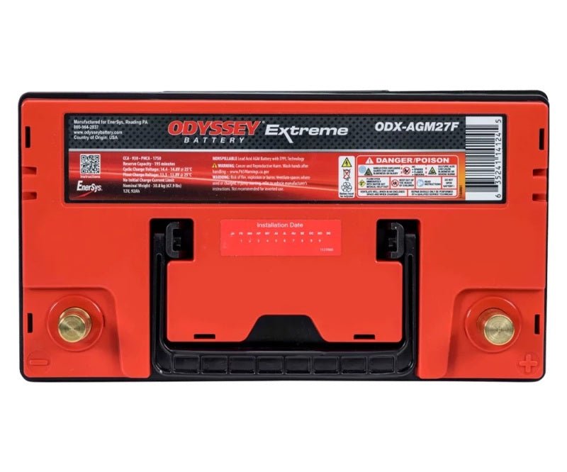 Odyssey Battery Heavy Duty & Commercial Extreme AGM Battery (NSB-AGM27F)-Batteries-Odyssey Battery