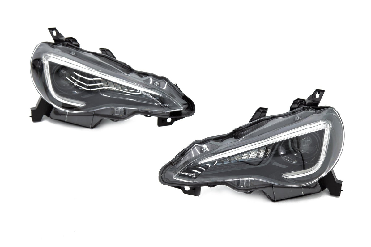 OLM Sequential Style Headlights w/ 6000k HID - 13+ FT86 / BRZ-Headlights-OLM
