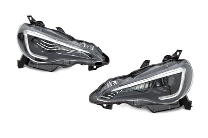 OLM Sequential Style Headlights w/ 6000k HID - 13+ FT86 / BRZ-Headlights-OLM