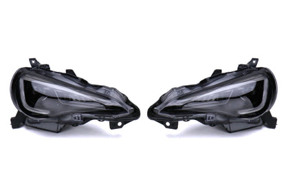 OLM Sequential Style Headlights w/ 6000k HID - 13+ FT86 / BRZ-Headlights-OLM