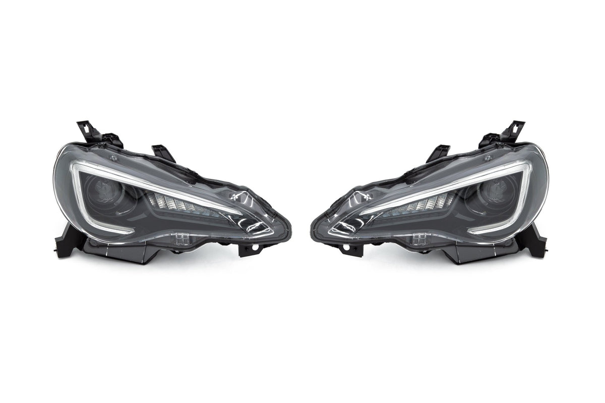 OLM Sequential Style Headlights w/ 6000k HID - 13+ FT86 / BRZ-Headlights-OLM
