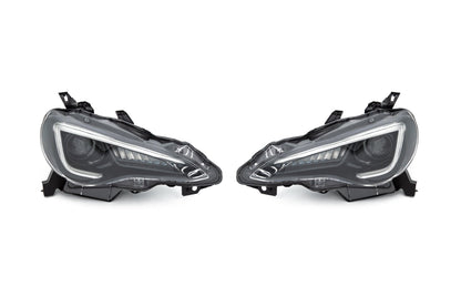 OLM Sequential Style Headlights w/ 6000k HID - 13+ FT86 / BRZ-Headlights-OLM