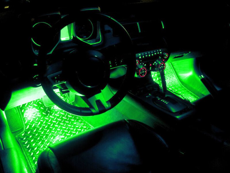 Oracle 36in LED Retail Pack - Green Light Strip LED