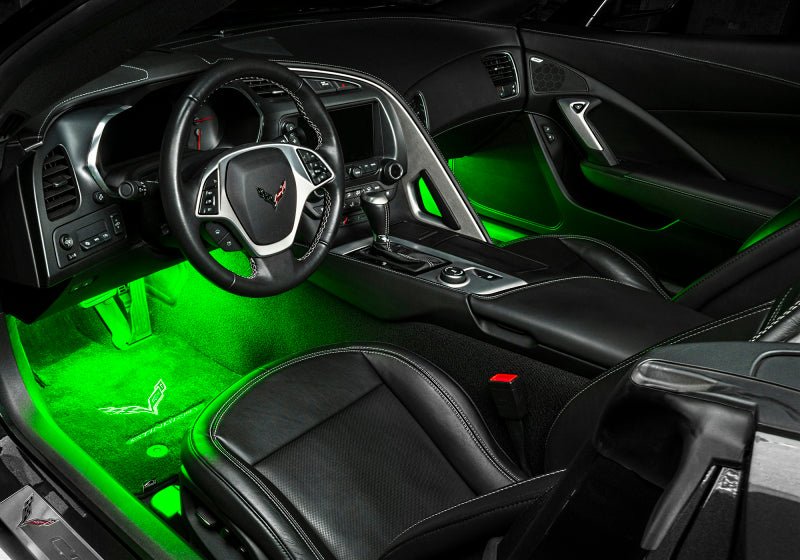 Oracle 36in LED Retail Pack - Green Light Strip LED