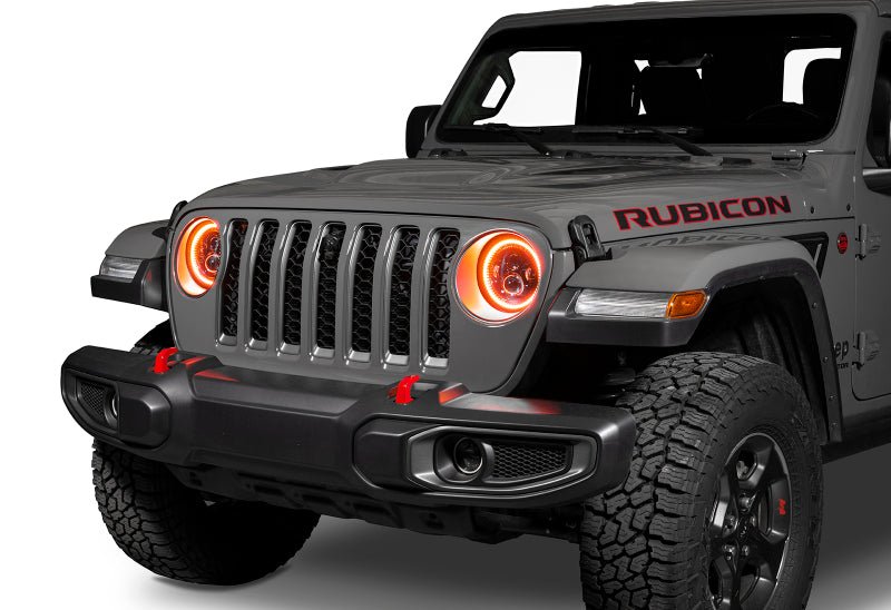 Oracle Jeep Wrangler JL/Gladiator JT 7in. High Powered LED Headlights (Pair) - Dynamic Headlights