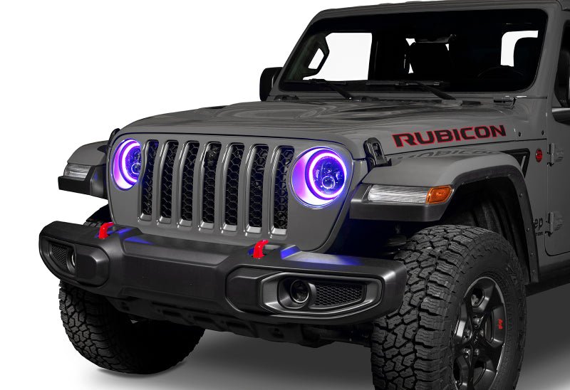 Oracle Jeep Wrangler JL/Gladiator JT 7in. High Powered LED Headlights (Pair) - Dynamic Headlights