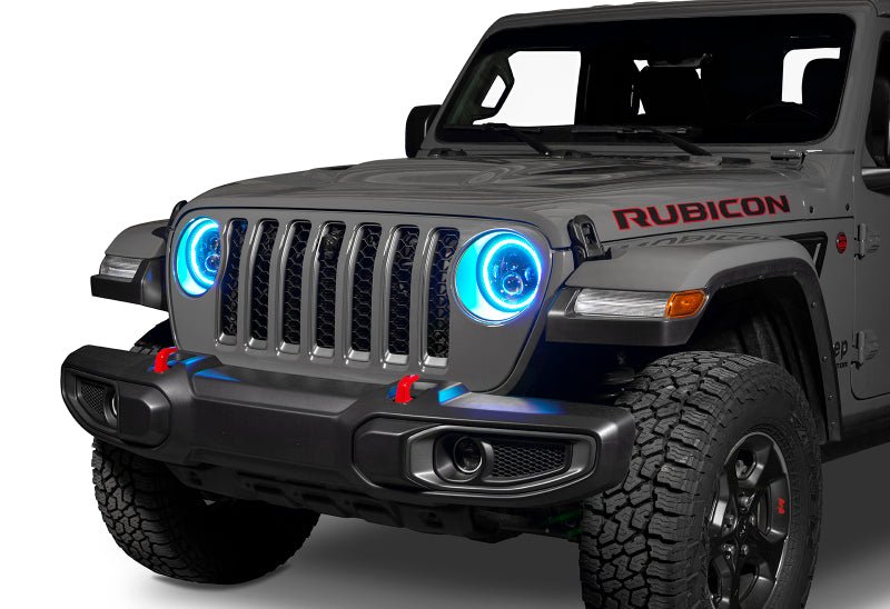 Oracle Jeep Wrangler JL/Gladiator JT 7in. High Powered LED Headlights (Pair) - Dynamic Headlights