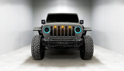 Oracle Jeep Wrangler JL/Gladiator JT 7in. High Powered LED Headlights (Pair) - Dynamic Headlights