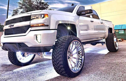 Oracle LED Illuminated Wheel Rings - White-Light Strip LED-ORACLE Lighting