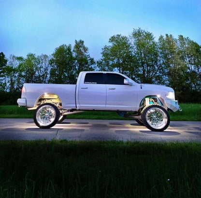 Oracle LED Illuminated Wheel Rings - White-Light Strip LED-ORACLE Lighting