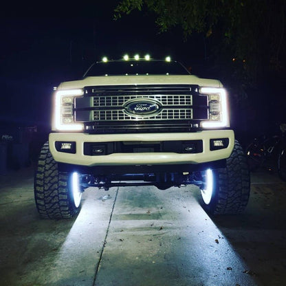 Oracle LED Illuminated Wheel Rings - White-Light Strip LED-ORACLE Lighting