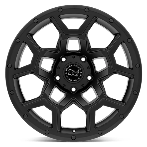 Black Rhino OVERLAND Matte Black 20x9.5 -18 5x127mm 71.5mm