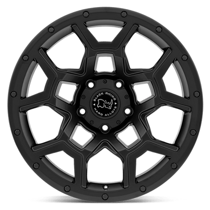 Black Rhino OVERLAND Matte Black 20x9.5 -18 5x127mm 71.5mm