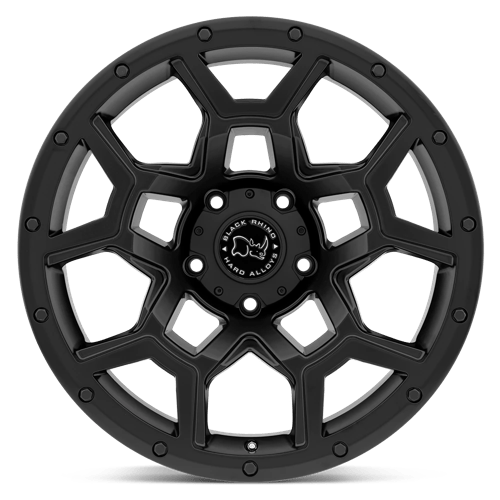 Black Rhino OVERLAND Matte Black 18x8 +35 5x120mm 76.1mm