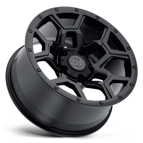 Black Rhino OVERLAND Matte Black 18x9.5 +6 6x135mm 87.1mm