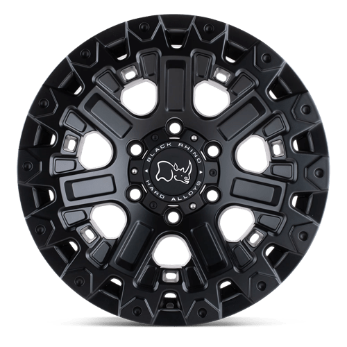 Black Rhino OZARK Matte Black 17x9.5 +12 6x114.3mm 76.1mm