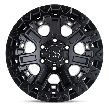 Black Rhino OZARK Matte Black 17x9.5 -18 5x127mm 71.5mm
