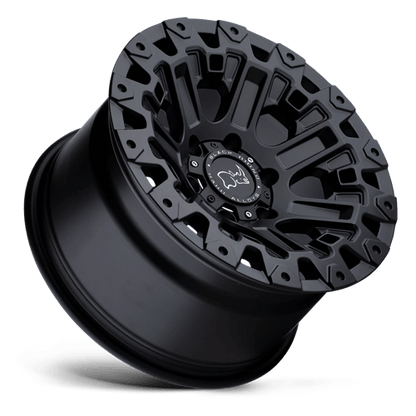 Black Rhino OZARK Matte Black 17x9.5 +12 6x114.3mm 76.1mm