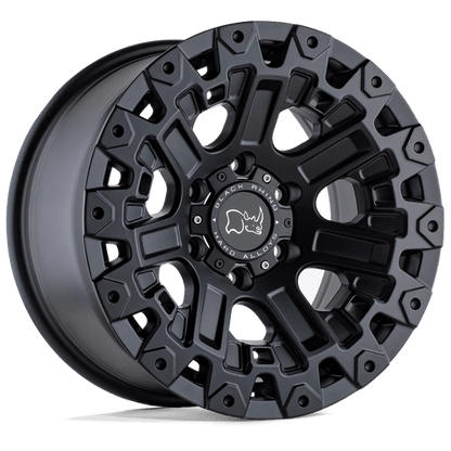 Black Rhino OZARK Matte Black 17x9.5 +12 6x114.3mm 76.1mm