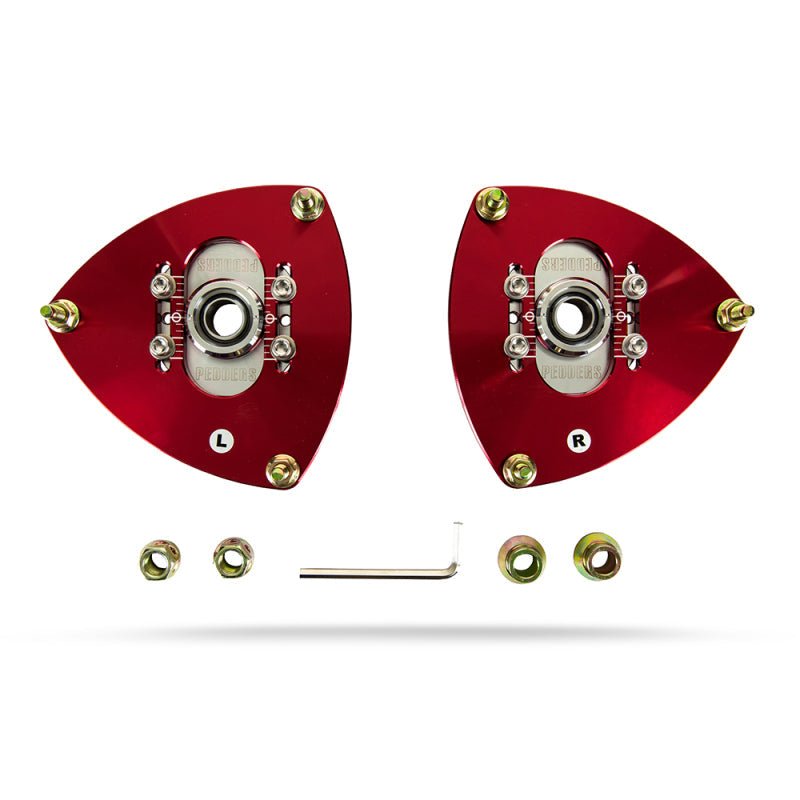 Pedders 08+ Subaru Impreza Adjustable Camber Plate-Alignment Kits-Pedders