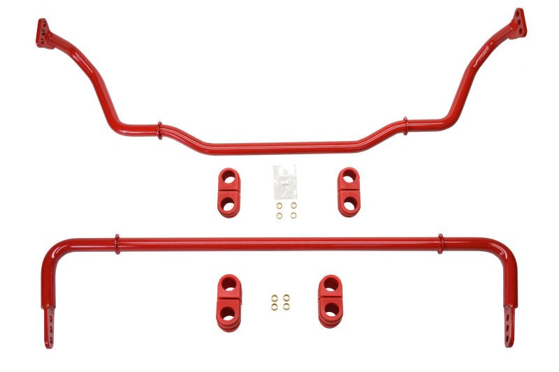 Pedders 2010-2015 Chevrolet Camaro Front and Rear Sway Bar Kit (Early 27mm Front / Wide 32mm Rear)-Sway Bars-Pedders
