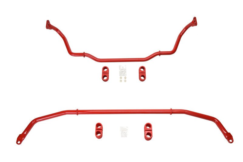 Pedders 2013-2015 Chevrolet Camaro Front and Rear Sway Bar Kit (Late 27mm Front / Wide 32mm Rear)-Sway Bars-Pedders