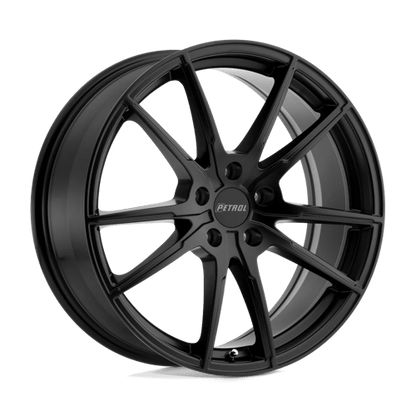 Petrol P0A Matte Black 17x8 +35 5x120mm 76.1mm