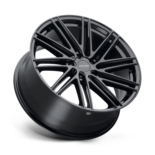 Petrol P1C Gloss Black 19x8 +40 5x114.3mm 76.1mm