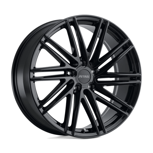 Petrol P1C Gloss Black 17x8 +40 5x114.3mm 76.1mm