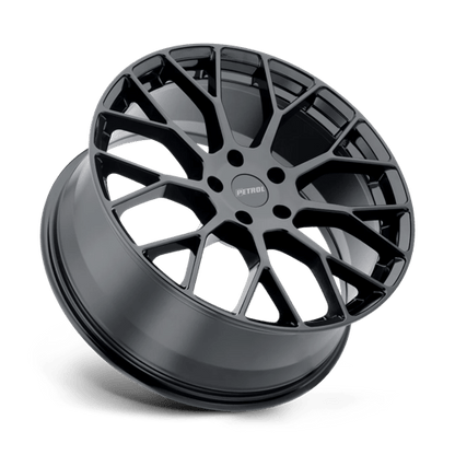 Petrol P2B Gloss Black 20x8.5 +40 5x114.3mm 76.1mm