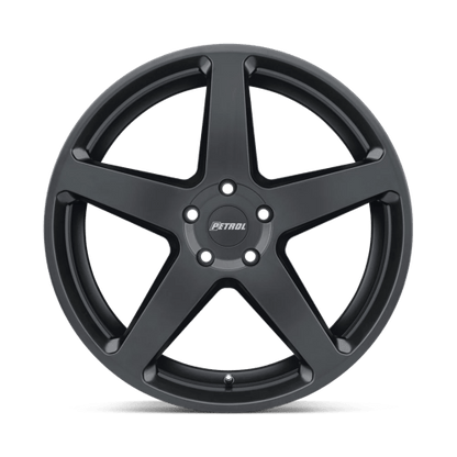 Petrol P2C Semi Gloss Black 18x8 +40 5x105mm 72.1mm