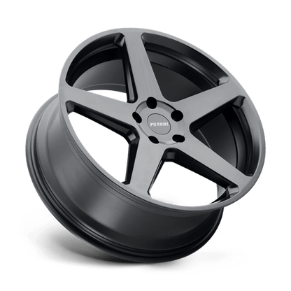 Petrol P2C Semi Gloss Black 16x7 +40 5x114.3mm 76.1mm