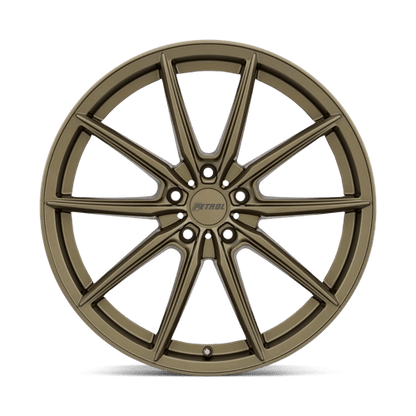 Petrol P4B Matte Bronze 20x8.5 +34 5x120mm 76.1mm