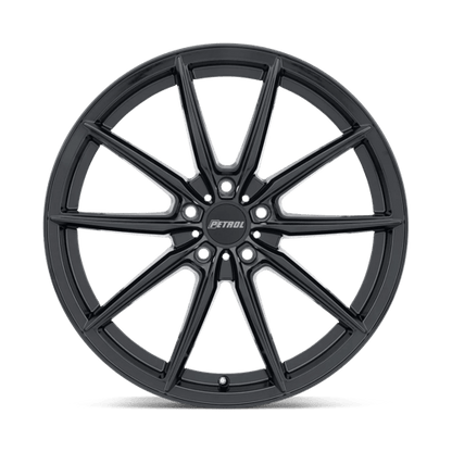 Petrol P4B Gloss Black 17x8 +40 5x105mm 72.1mm