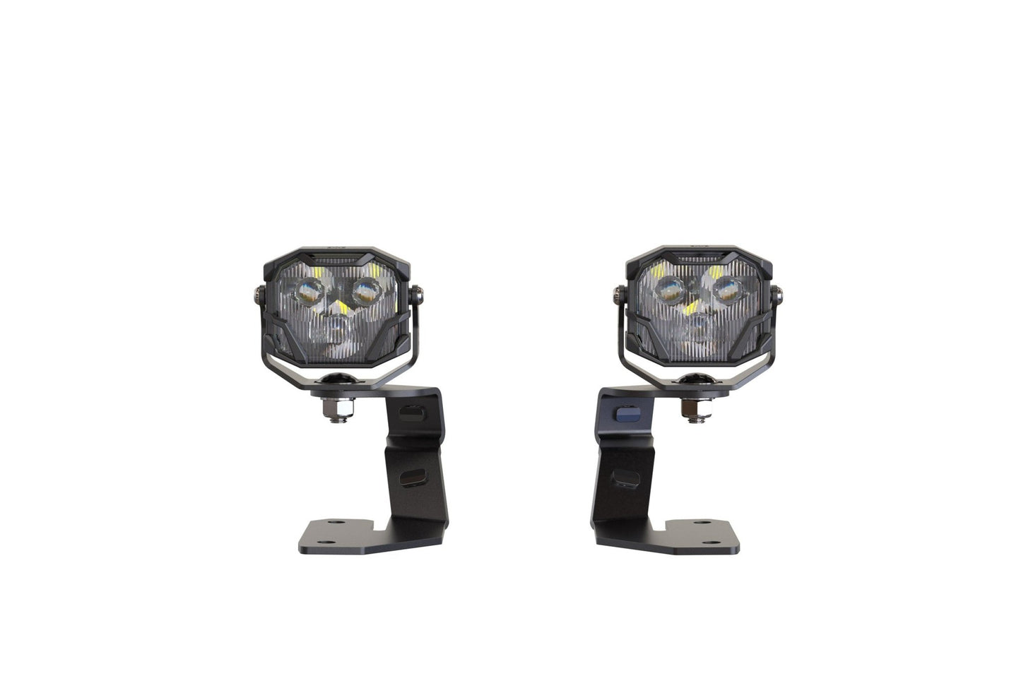 Porsche Cayenne (03 - 10 / Set): Morimoto 4Banger LED Ditch Light System - LED Light Pods - Morimoto