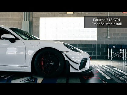 Verus Engineering Front Splitter Kit Porsche Cayman 718 GT4