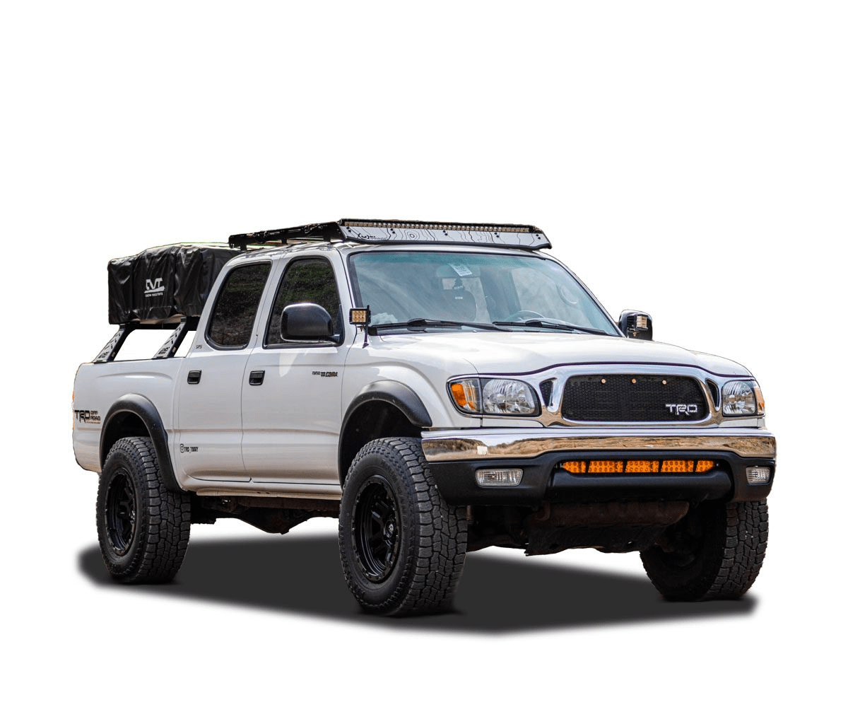 Prinsu 1995 - 2004 Toyota Tacoma Double Cab Rack - Roof Racks - Prinsu