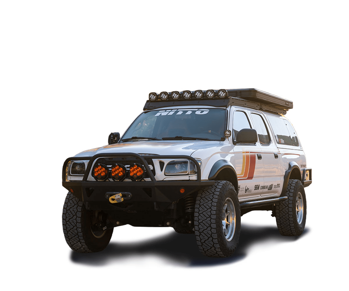 Prinsu Pro Toyota Tacoma Double Cab Roof Rack | 1995 - 2004 - Roof Racks - Prinsu