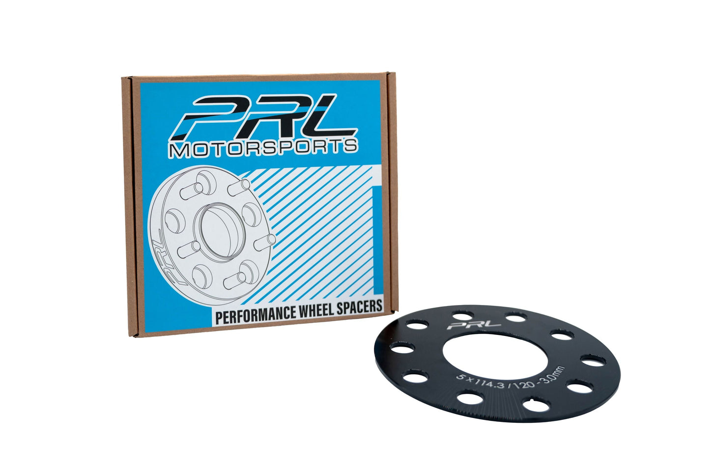 PRL 5x114.3 and 5x120 3mm Wheel Spacer Pair